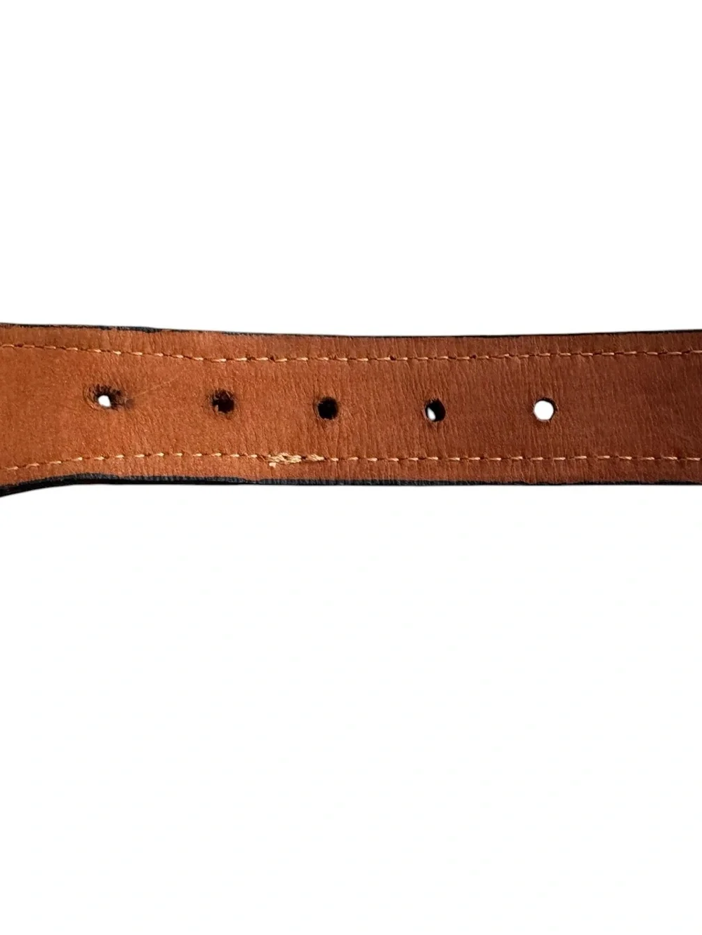 Zep-Pro REDFISH EMBROIDERED NUBUCK TAN LEATHER BELT size 30